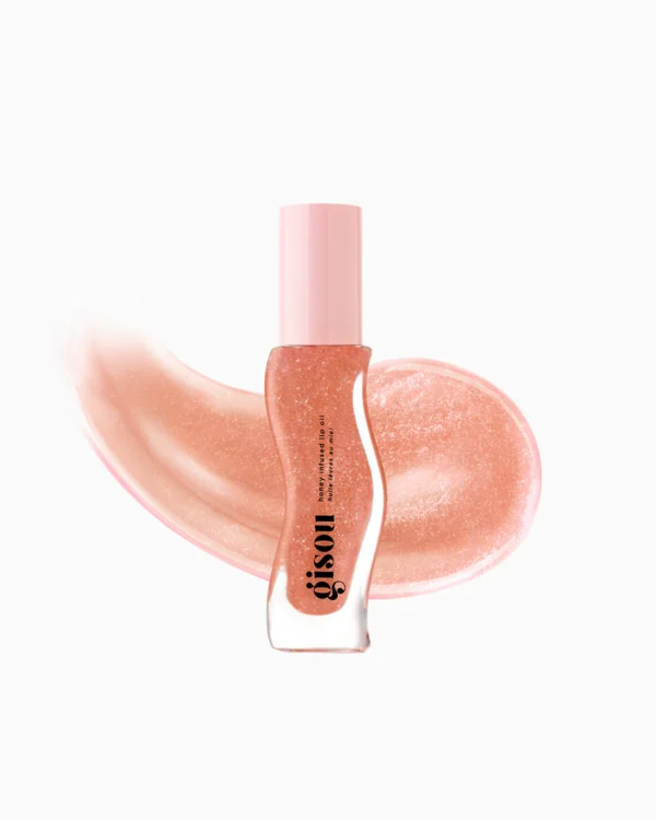 Gisou Honey Infused Lip Oil Glazed Plum - Image 2