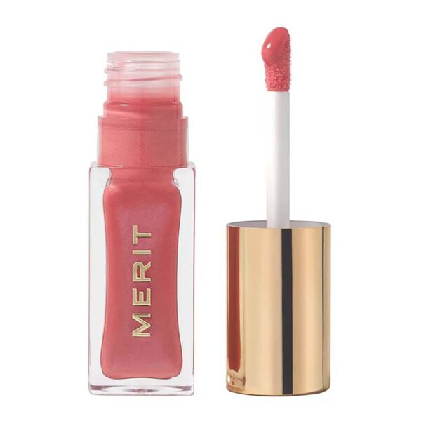 MERIT BEAUTY Shade Slick Sheen Tinted Lip Oil Pointelle
