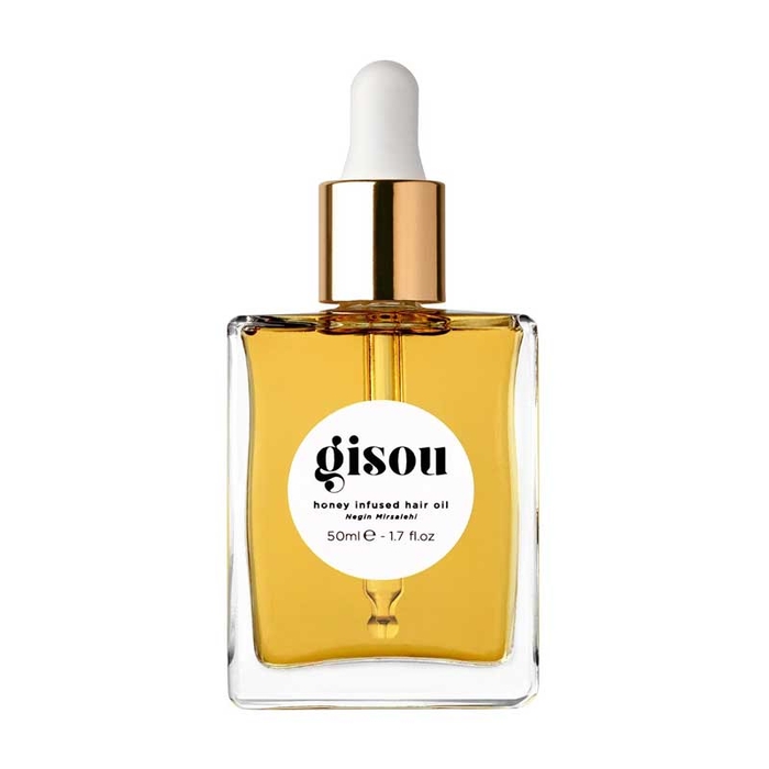 Gisou Honey Infused Hair Oil, Size: 50ml Oz, Pink